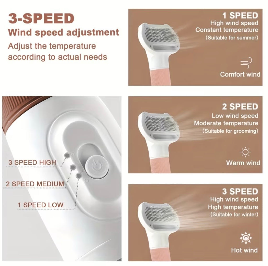 Pet hair dryer