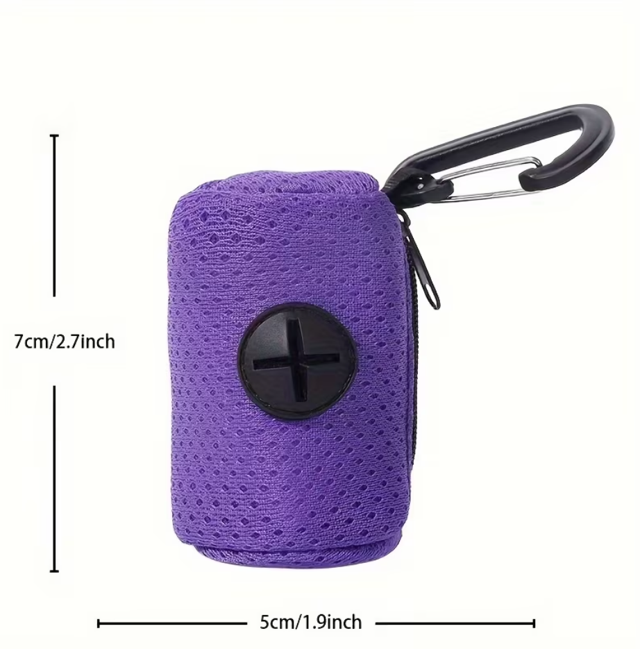 Dog poo bag holder